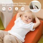 BanaSuper Juego de bloques de espuma para escalar para niños - 7 piezas de juguetes de escalada para niños pequeños, des