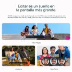 Smartphone plegable Google Pixel 9 Pro Fold GGH2X 256GB cámara triple trasera pantalla plegable Android color obsidiana