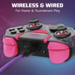 Control Inalámbrico Gaming PDP Victrix Pro BFG 052-002-TEK para PlayStation PS5 PS4 PC con Audio 3D Sony Botones Modular