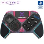 Control Inalámbrico Gaming PDP Victrix Pro BFG 052-002-TEK para PlayStation PS5 PS4 PC con Audio 3D Sony Botones Modular