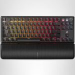 Teclado mecanico para juegos Corsair K70 PRO TKL RGB CH-911911G-NA sin teclas numericas interruptores Hall MGX Hyperdriv