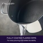 Batería de cocina Meyer Circulon C1 Series 30072 acero inoxidable antiadherente 11 piezas para inducción ScratchDefense