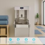 Bebedero de pared con estación de llenado de botellas Avalon A51 enfriador de agua con sensor autolimpieza pantalla digi