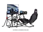Cabina plegable de simulación de fórmula Next Level Racing Formula Lite Pro NLR-S038 posición auténtica asiento ergonómi