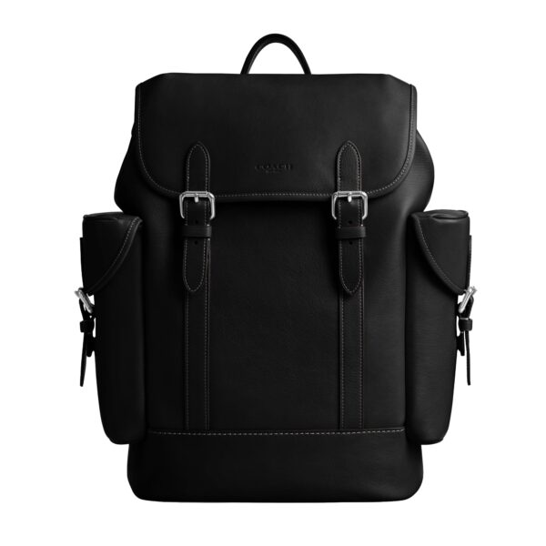 Coach Mochila de enganche para hombre, color negro, talla única