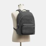 Coach Mochila Charter para hombre Graphic Charcoal Talla única