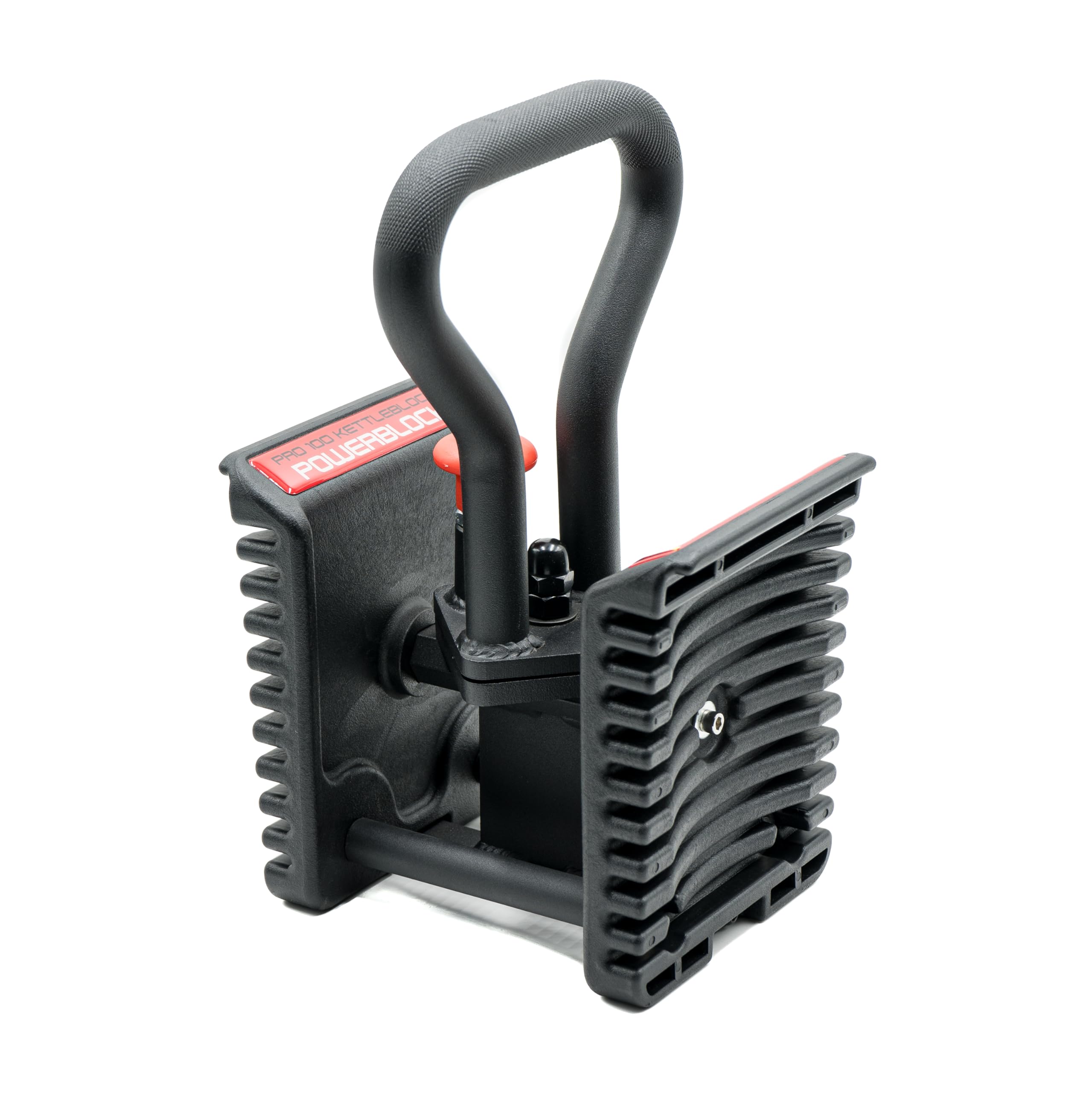 Version 1.0.0 PowerBlock Pro 100 - Mango de pesas rusas – Compatible solo con mancuernas Pro 100 Series, agarre giratorio de 90 grados
