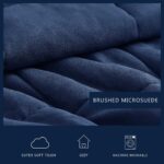 Juego de edredón King Nautica Revman International USHSA51300993 microgamuza reversible reverso sherpa certificado Oeko-