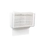 Toallero papel doble dispensacion TrippNT 51912 transparente PETG 10.875 x 6.5 x 4.25 pulgadas
