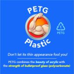 Toallero papel doble dispensacion TrippNT 51912 transparente PETG 10.875 x 6.5 x 4.25 pulgadas