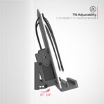 CTA Digital VESA Estación de carga de seguridad para montaje en pared ADD-CHK serie de soportes y compatible con 12 disp