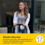 Medela Swing Maxi Extractor de Leche Eléctrico Doble Manos Libres, Diseño Fácil e Intuitivo para Llevar, Compatible con