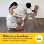 Medela Swing Maxi Extractor de Leche Eléctrico Doble Manos Libres, Diseño Fácil e Intuitivo para Llevar, Compatible con