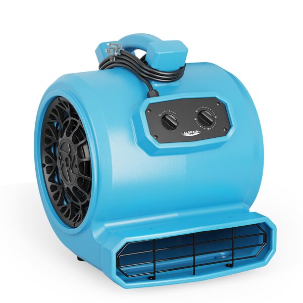 Ventilador Movedor de Aire Industrial ALORAIR GE4000T 4000 CFM 3 Velocidades Apilable con Temporizador 5 Ángulos