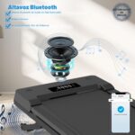 Caminadora bajo escritorio PACEROCKER ROCKER-S inclinación automática 12% 9 niveles capacidad 450 lb altavoz Bluetooth