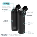 Termo Botella de Agua Tervis Venture Virginia Cavaliers Full Speed Acero Inoxidable Triple Pared 36 Onzas
