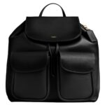 Coach Mochila Crosby para mujer, color negro, talla única