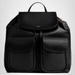 Coach Mochila Crosby para mujer, color negro, talla única