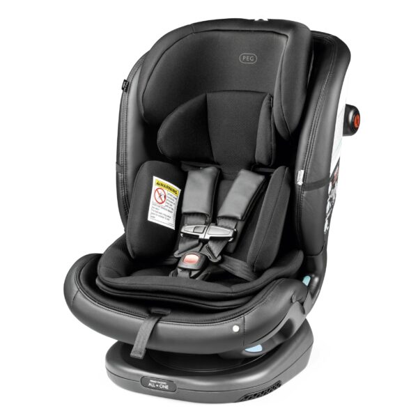 PEG Primo Viaggio - Asiento convertible todo en uno para automóvil, color regaliz | Recién nacido a más de 10 años - 5-1