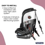 PEG Primo Viaggio - Asiento convertible todo en uno para automóvil, color regaliz | Recién nacido a más de 10 años - 5-1