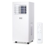 Aire acondicionado portátil BLACK+DECKER BPACT05SM 8500 BTU 5100 BTU SACC para habitaciones hasta 350 pies cuadrados con