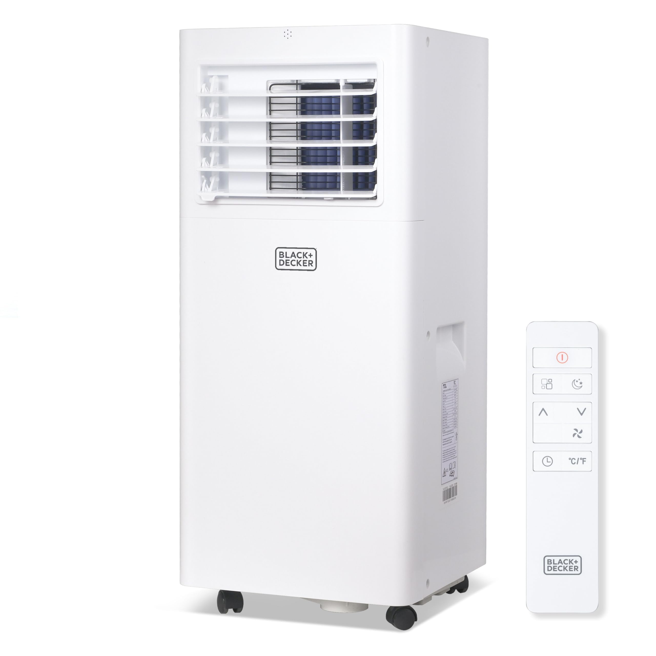 Version 1.0.0 Aire acondicionado portátil BLACK+DECKER BPACT05SM 8500 BTU 5100 BTU SACC para habitaciones hasta 350 pies cuadrados con
