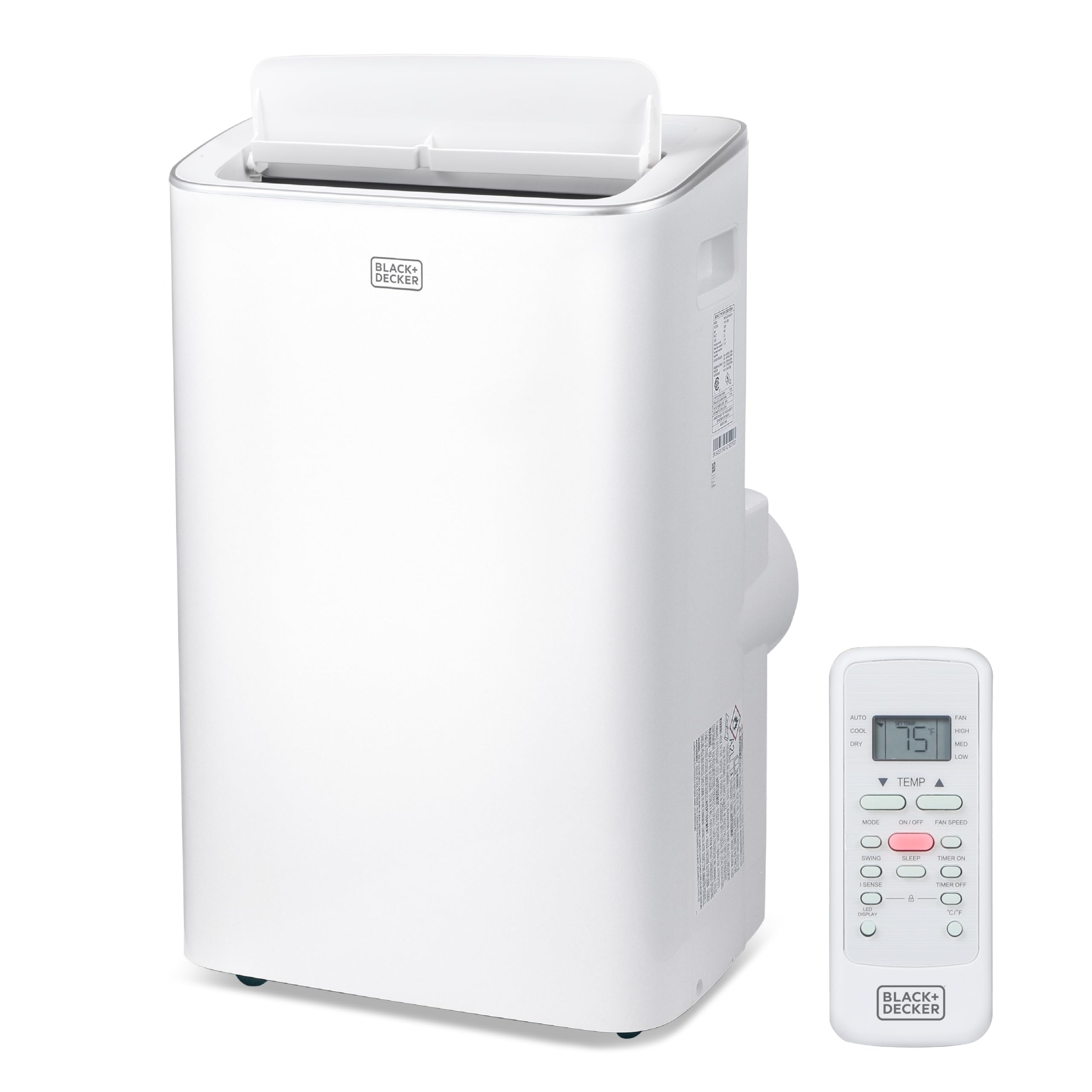 Version 1.0.0 Aire acondicionado portátil inteligente BLACK+DECKER BPACT08NM 12000 BTU compresor inverter para habitaciones hasta 550