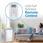 Aire acondicionado portátil inteligente BLACK+DECKER BPACT08NM 12000 BTU compresor inverter para habitaciones hasta 550