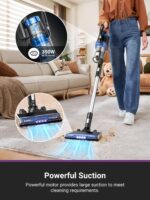 Aspiradora de Mano Inalámbrica Eureka Stylus Elite NEC490BL, 350W, Autovaciado, 60 Min, Filtro HEPA 5 Capas