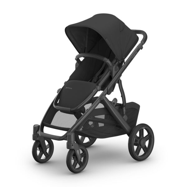 UPPAbaby Vista V3 Cochecito – Sistema de cochecito individual a doble de tamaño completo – Asiento para niños pequeños,