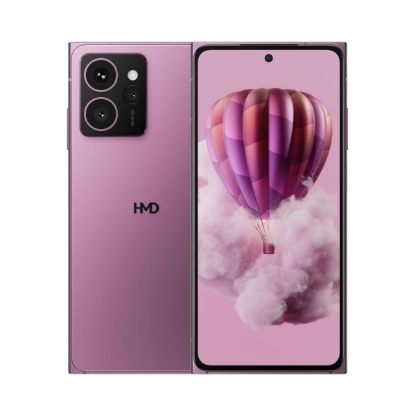 Teléfono Celular HMD Skyline 5G TA-1600 desbloqueado Android 14 Dual SIM 8GB RAM 256GB pantalla pOLED 6.55 pulgadas 144H