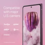 Teléfono Celular HMD Skyline 5G TA-1600 desbloqueado Android 14 Dual SIM 8GB RAM 256GB pantalla pOLED 6.55 pulgadas 144H