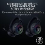Auriculares Inalámbricos Gaming Razer Kraken V4 2.4GHz Bluetooth USB Micrófono Banda Súper Amplia RGB 9 Zonas 40mm