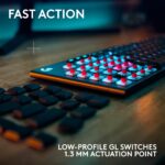 Teclado Mecánico Inalámbrico Logitech G915 X Lightspeed 920-012704 Teclas PBT Double-Shot Retroiluminado RGB para Mac PC