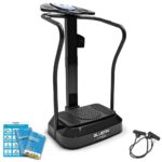 Plataforma de Vibración Bluefin Fitness Pro motores silenciosos altavoces Bluetooth