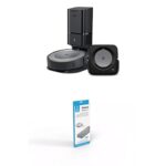Paquete Robot Aspirador y Mopa iRobot Roomba i3+ EVO 3550 Braava Jet m6 6113 con Almohadillas Lavables Wi-Fi