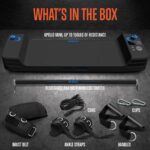 SQUATZ Apollo Board Mini: máquina de cable inteligente de resistencia de 150 libras, entrenador funcional para entrenami
