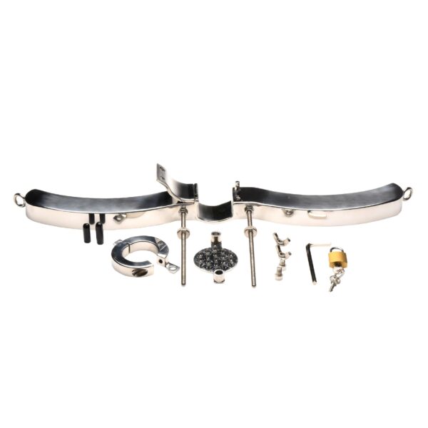 MASTER SERIES Humbler de acero inoxidable con trituradora de bolas ajustable, dispositivo de retención duradero para con