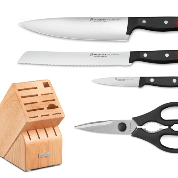 WÜSTHOF Juego de bloques gourmet de 5 piezas
