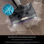 Trapeador Vapor 3 en 1 SharkNinja Steam Pickup SD201 Recoge Residuos Desinfecta Suelos Duros