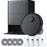 Robot Aspiradora y Trapeador ECOVACS DEEBOT T30S Care 11000 Pa ZeroTangle TruEdge Autovaciado Estación OMNI