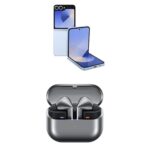 Smartphone Plegable Samsung Galaxy Z Flip 6 512GB Android FlexCam Galaxy AI con audífonos Buds3 Pro