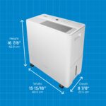 Deshumidificador Danby DDR022BSWDB 22 Pintas con Wi-Fi, Cobertura 1,500 Pies Cuadrados, Drenaje Directo, Operación Silen