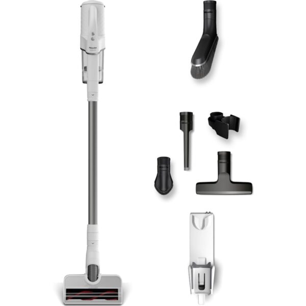 Aspiradora Inalámbrica Multipiso Miele Duoflex Extra 12580550 sin Bolsa, 2 Cepillos