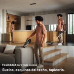 Aspiradora Inalámbrica Multipiso Miele Duoflex Extra 12580550 sin Bolsa, 2 Cepillos