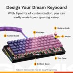 Teclado mecánico gaming Glorious GMMK 3 65 por ciento modular juntas PBT Doubleshot placa aluminio interruptores interca