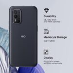 Smartphone resistente HMD XR21 5G TA-1592 6 GB RAM 128 GB pantalla 6.49 pulgadas cámara dual 64 MP Dual SIM Android 12 n