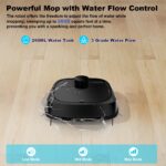 Robot aspirador y trapeador TECBOT M1Pro navegación LiDAR 150 minutos batería suelos duros alfombras mascotas