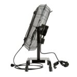 Ventilador industrial de pared Restaurantware Wind Blade RWT1742B 20 pulgadas 4650 CFM motor 3 velocidades con kit de ne