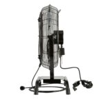 Ventilador industrial de pared Restaurantware Wind Blade RWT1742B 20 pulgadas 4650 CFM motor 3 velocidades con kit de ne